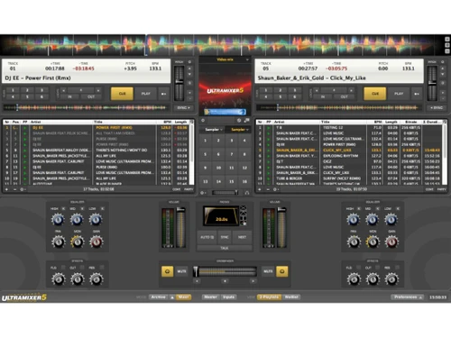 ultramixer dashboard