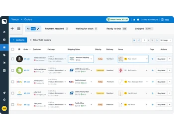 veeqo software-actions