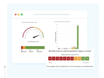 Measure customer satisfaction using NPS
