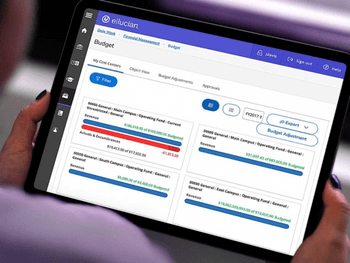 Ellucian budget management