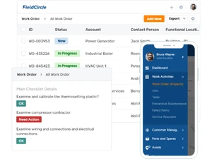 FieldCircle Work Order
