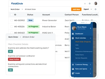 FieldCircle Work Order