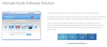 Antamedia Kiosk software