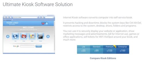 Antamedia Kiosk software