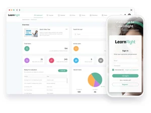 LearnRight dashboard