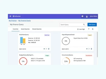 ellucian talent management suite-finance