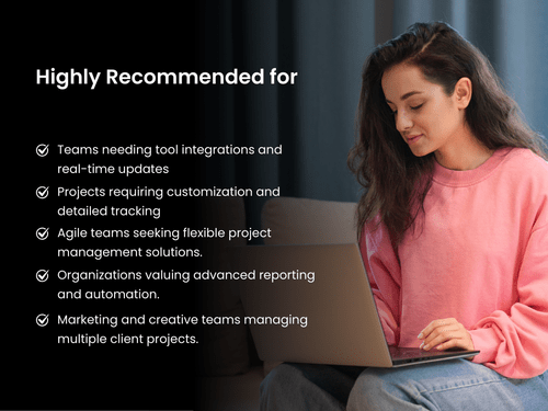 highly recommended for