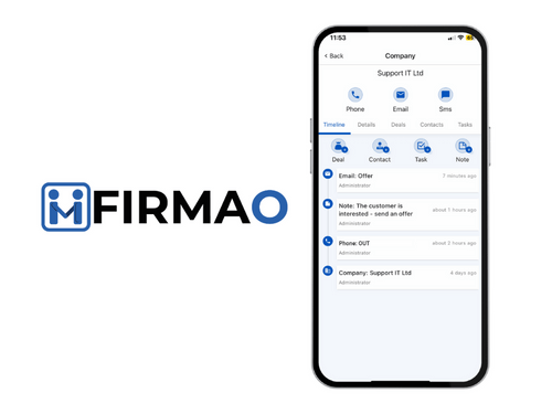 Firmao CRM mobile