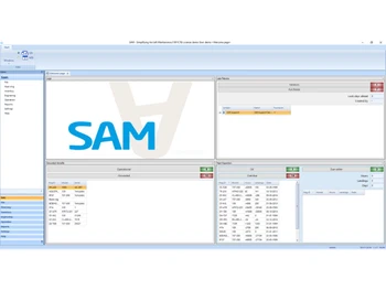 sam aviation dashboard