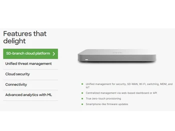 Cisco MX67 Cloud Security