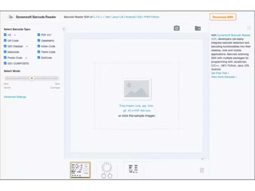 dynamsoft barcode reader