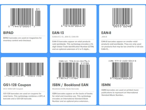 barcode producer bipad