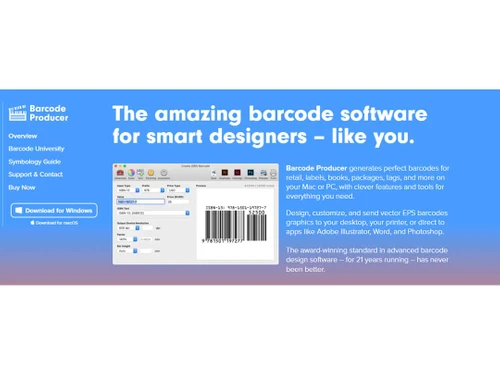 barcode producer features