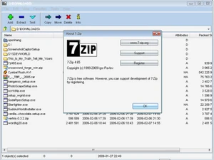 7-Zip Dashboard