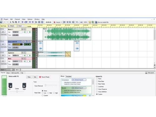 gfsoftware easy audio mixer channel