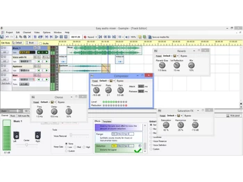 gfsoftware easy audio mixer track editor