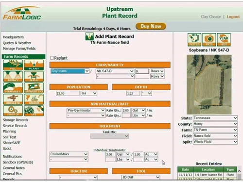 FarmLogic Dashboard