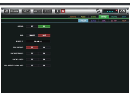 soundcraft ui24r cascade