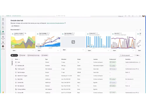 microsoft fabric dashboard
