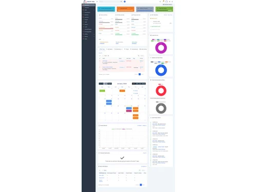 Smart CRM Online dashboard