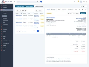 Smart CRM Online Invoice