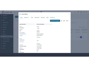 Smart CRM Online Profile