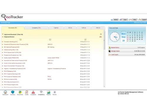 isotracker dashboard