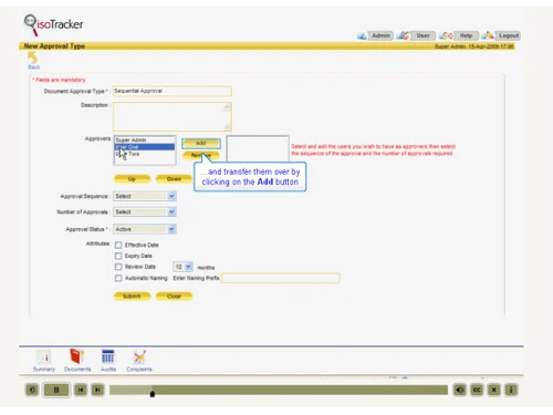isotracker settings