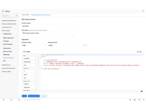 Zoho Bug Tracker Custom Function