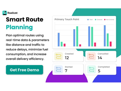RoadCast route planning