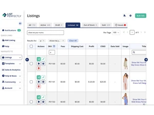 List Perfectly Dashbaord