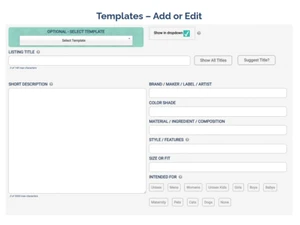 List Perfectly Templates