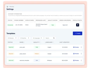 businessonbot settings