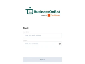 businessonbot signin