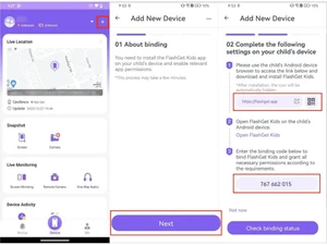 flashget kids device