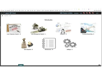 jaguar gold loan software modules