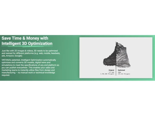 VNTANA 3D Optimization