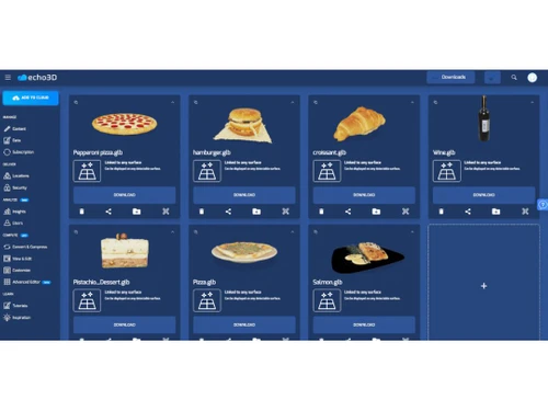 echo3D 3D Asset Management