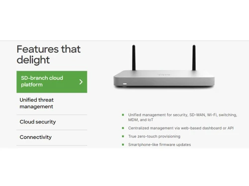 cisco mx67w features