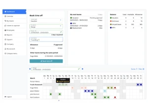 LeaveBoard Dashboard