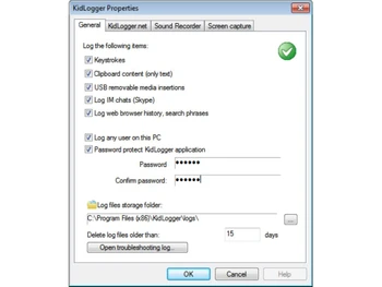 kidlogger properties