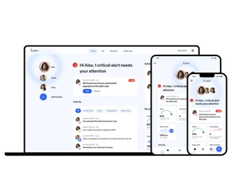 aura digital safety dashboard