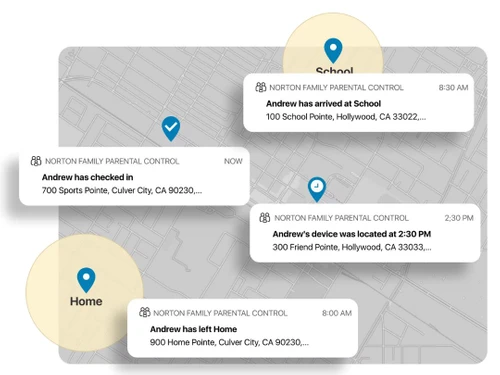 norton family location