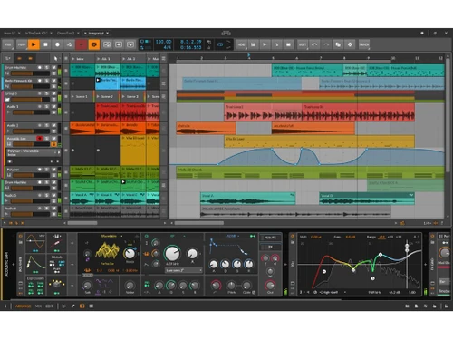 bitwig studio waveforms