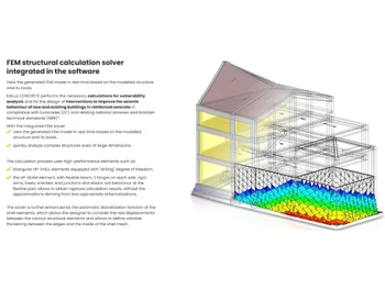 EdiLus CONCRETE-FEM structural