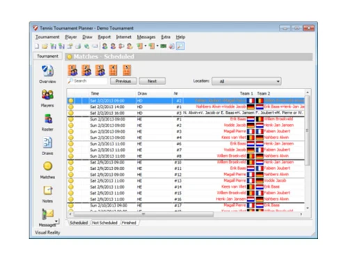Tournament Software Ladders