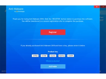 shieldapps anti-malware register