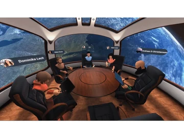Virtual Conference Room Oculus Quest Zoom Meeting Vr For Business