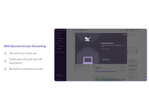 ManageXR Screen Streaming