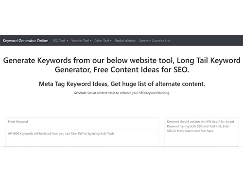 Seowebchecker keywords